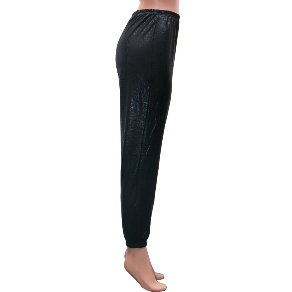New 2020 Winter Women Pants PU Leather High Waist Leggings Regular Trousers Casual Fashion Street wear Pencil GL2057 | Женская одежда