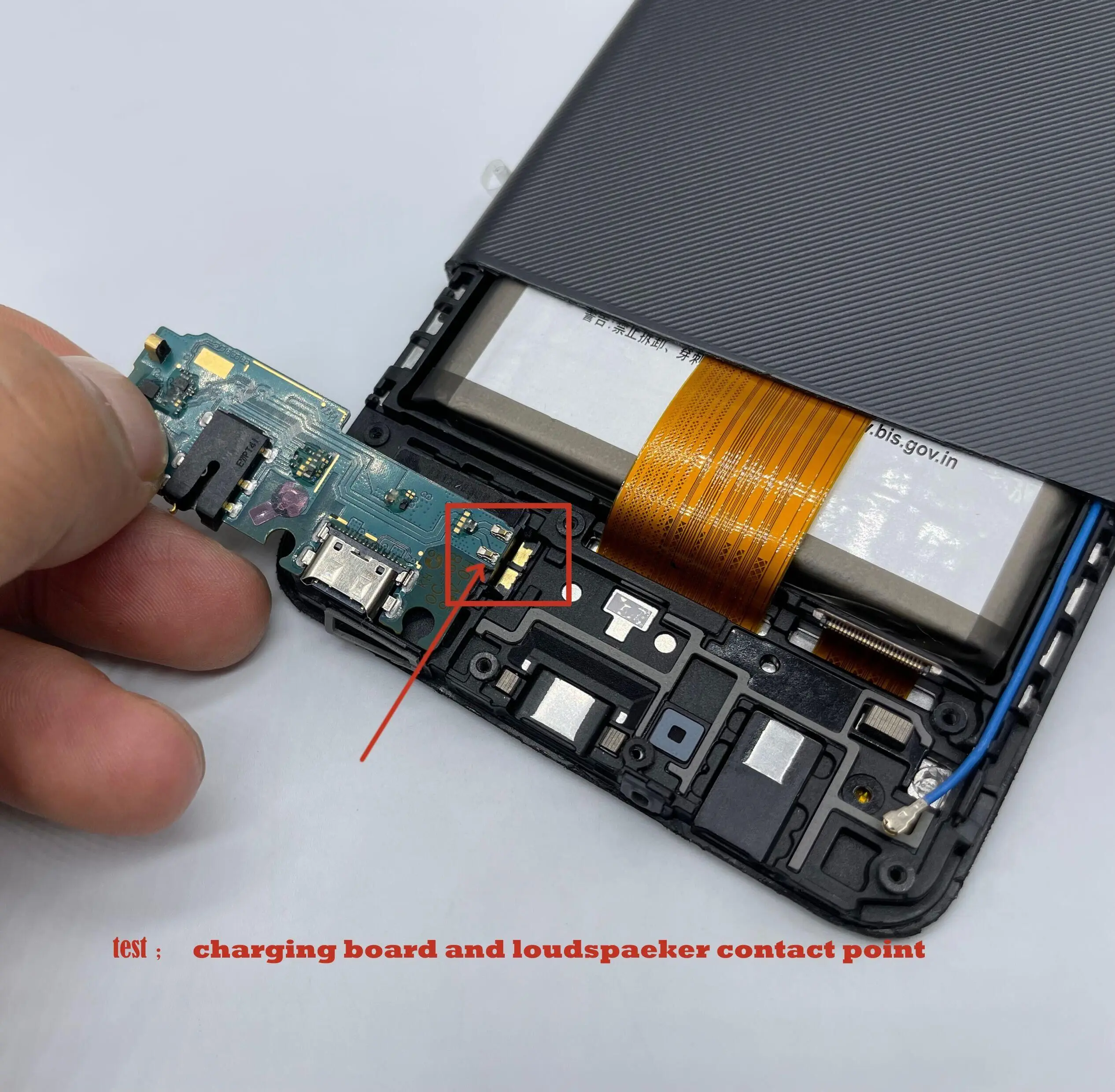 10 шт./лот USB-разъем для зарядки гибкий кабель Samsung A52 A525F A72 A725F A12 A125F A32 4G A02 запасные