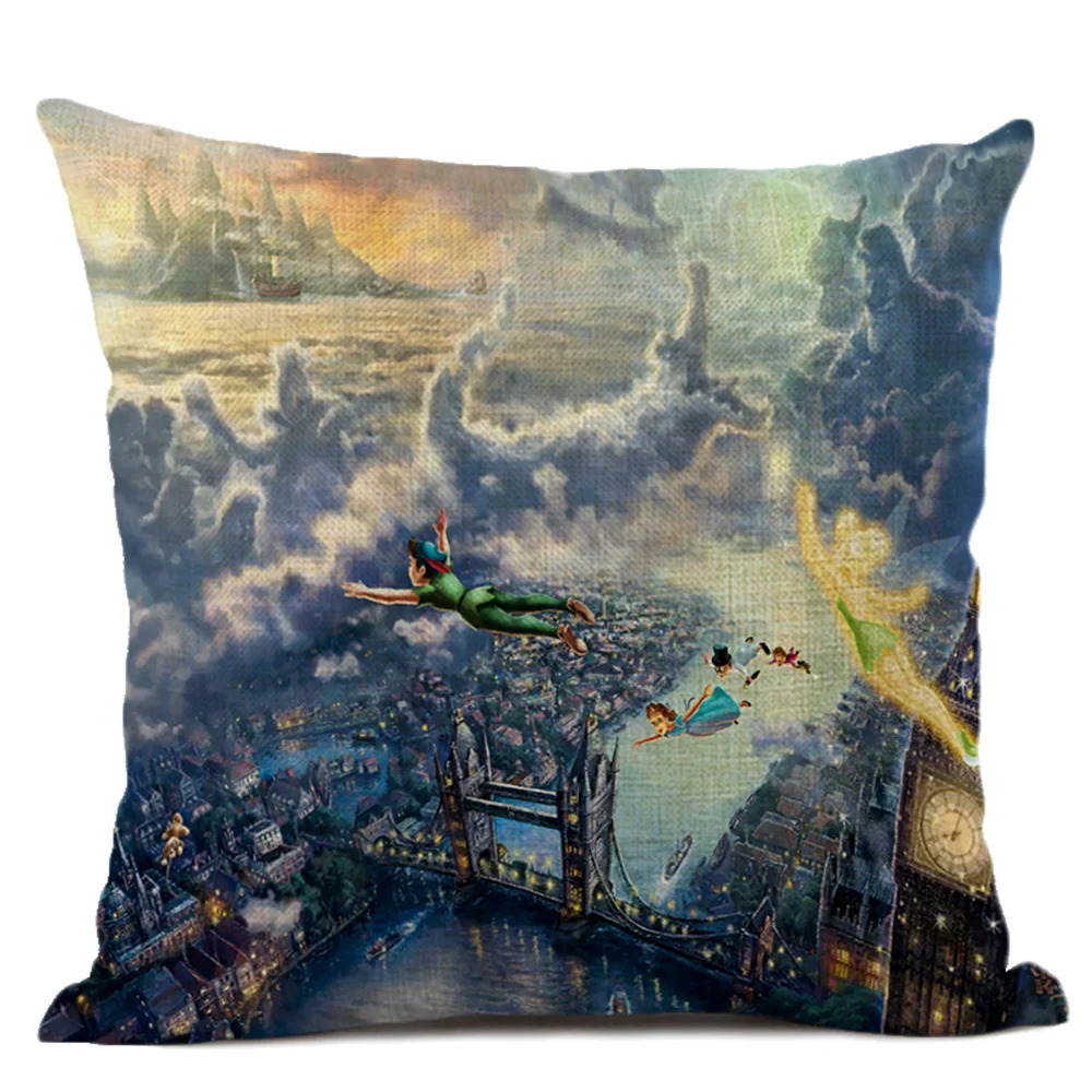 Пасторальный Стиль искусство рисовать картину маслом Чехлы красивый сказочный