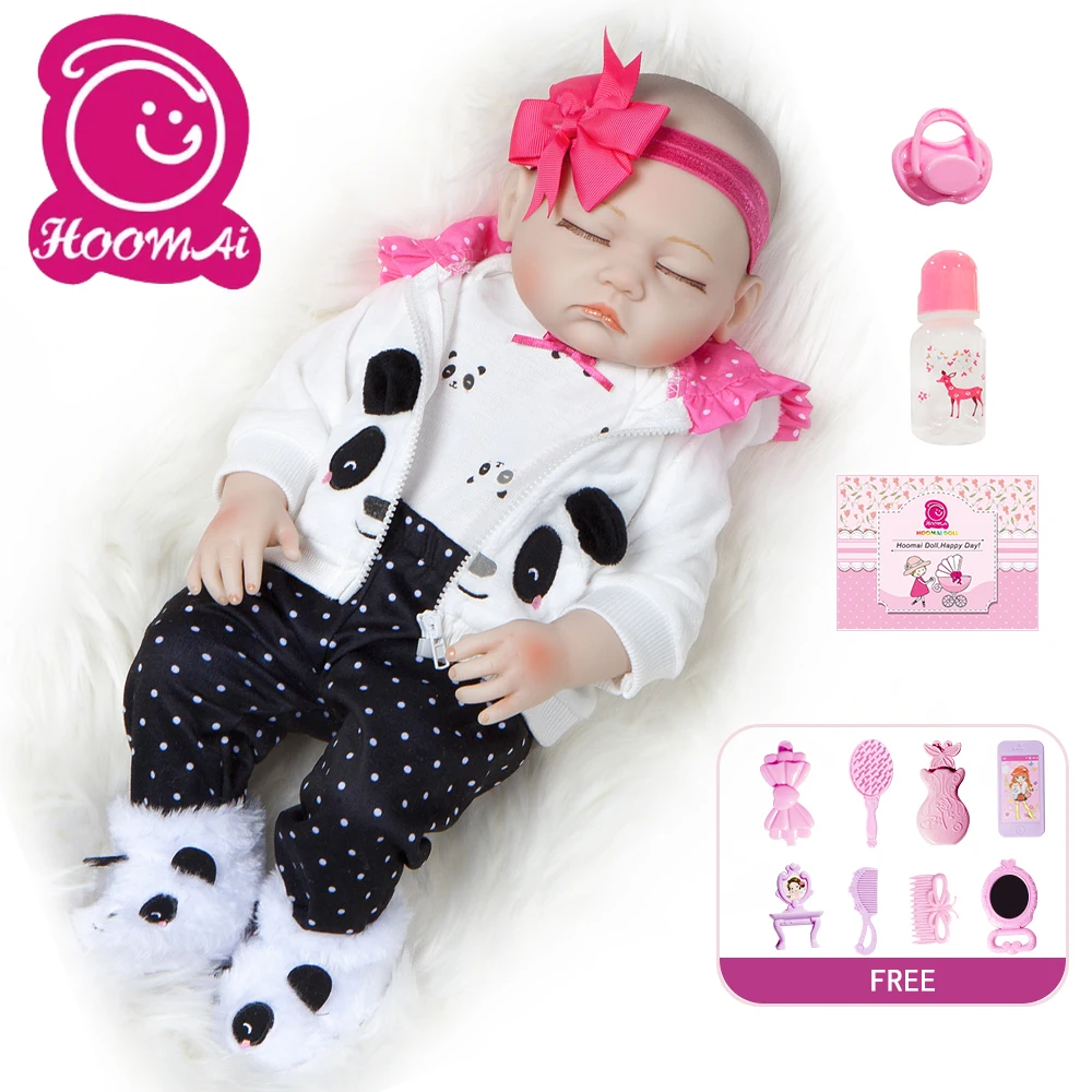 

20" Inch Realistic Bebe Reborn Newborn Baby Dolls Reborn Lifelike Full Body Silicone Babies Toddler Dolls Toys