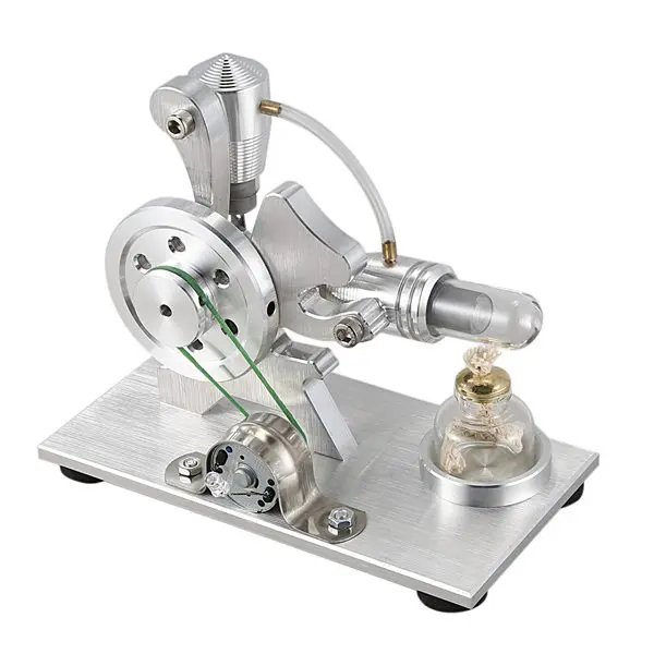 Горячий воздух Стирлинг белка двигатель модель для эксперимента Стирлинга