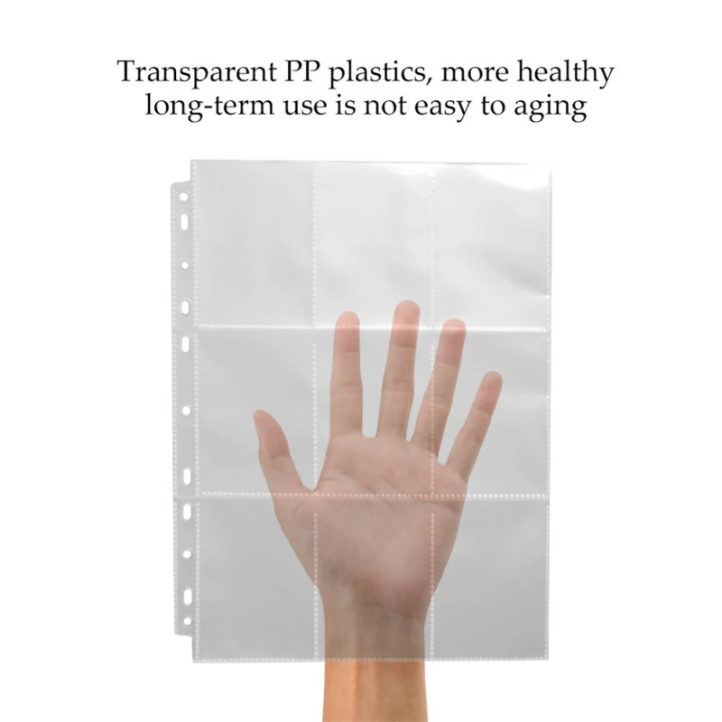 Наборы игровых карт бумажник для хранения коллекция страниц альбома нейтральные