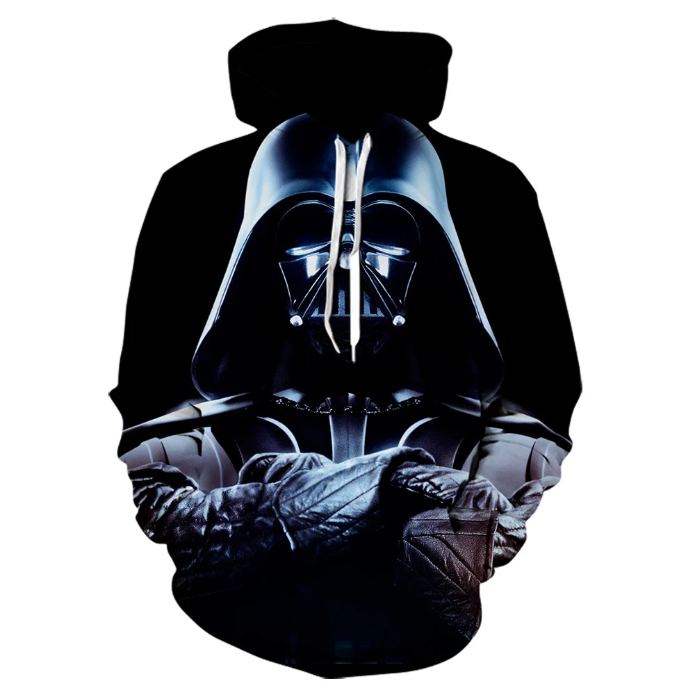 Горячая зима Звездные войны Толстовка 3D принт крутой бренд дизайн мужская