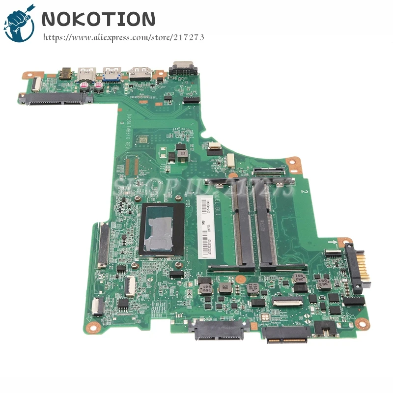 Основная плата для TOSHIBA Satellite L50-B L55-B L55T-B S50-B S55-B L50T-B Материнская ноутбука DA0BLIMB6F0 3205U