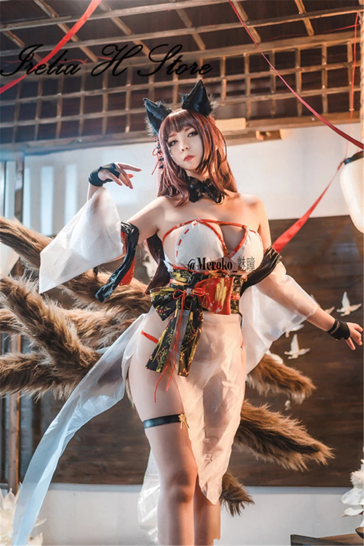 Купальник для косплея с принтом Амаги сделанный на заказ |