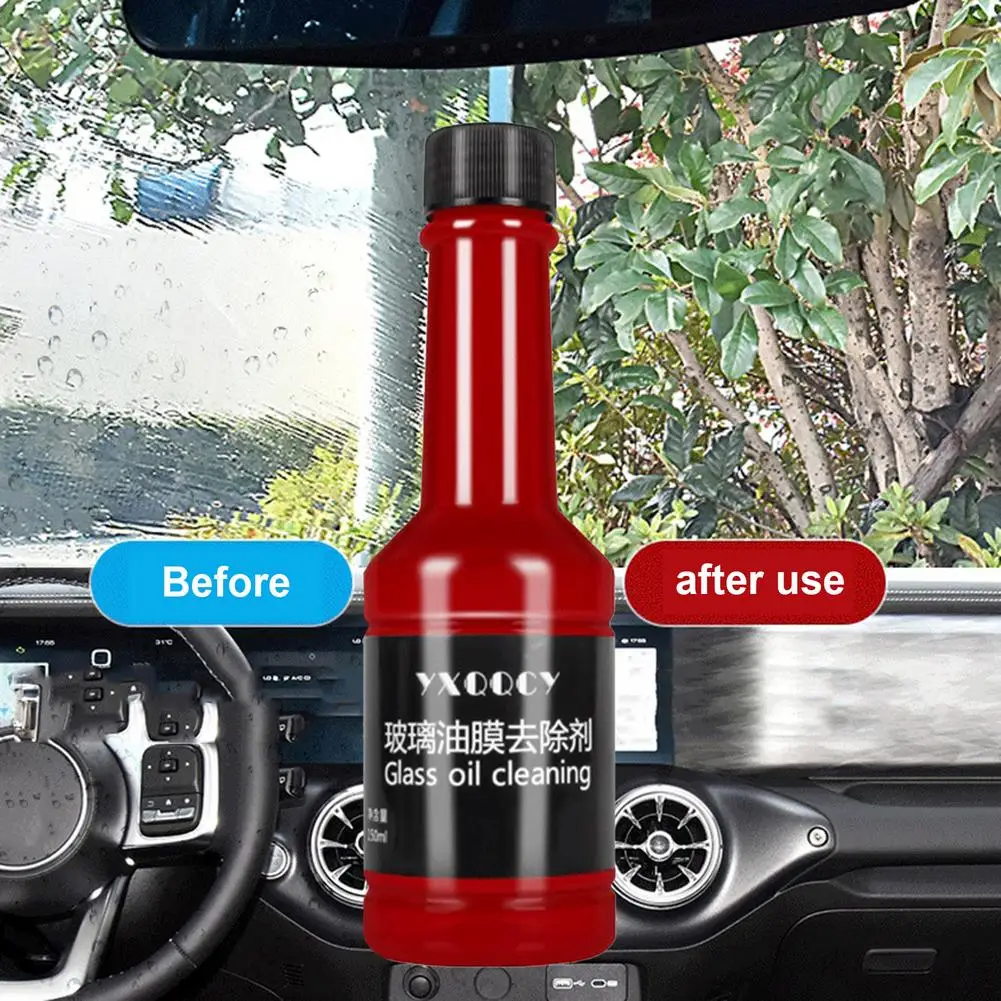150ml Automobile Oil Film Cleaner Windshield Remover Car Glass Polishing Agent Hydrophobic Coating Care Accessories |