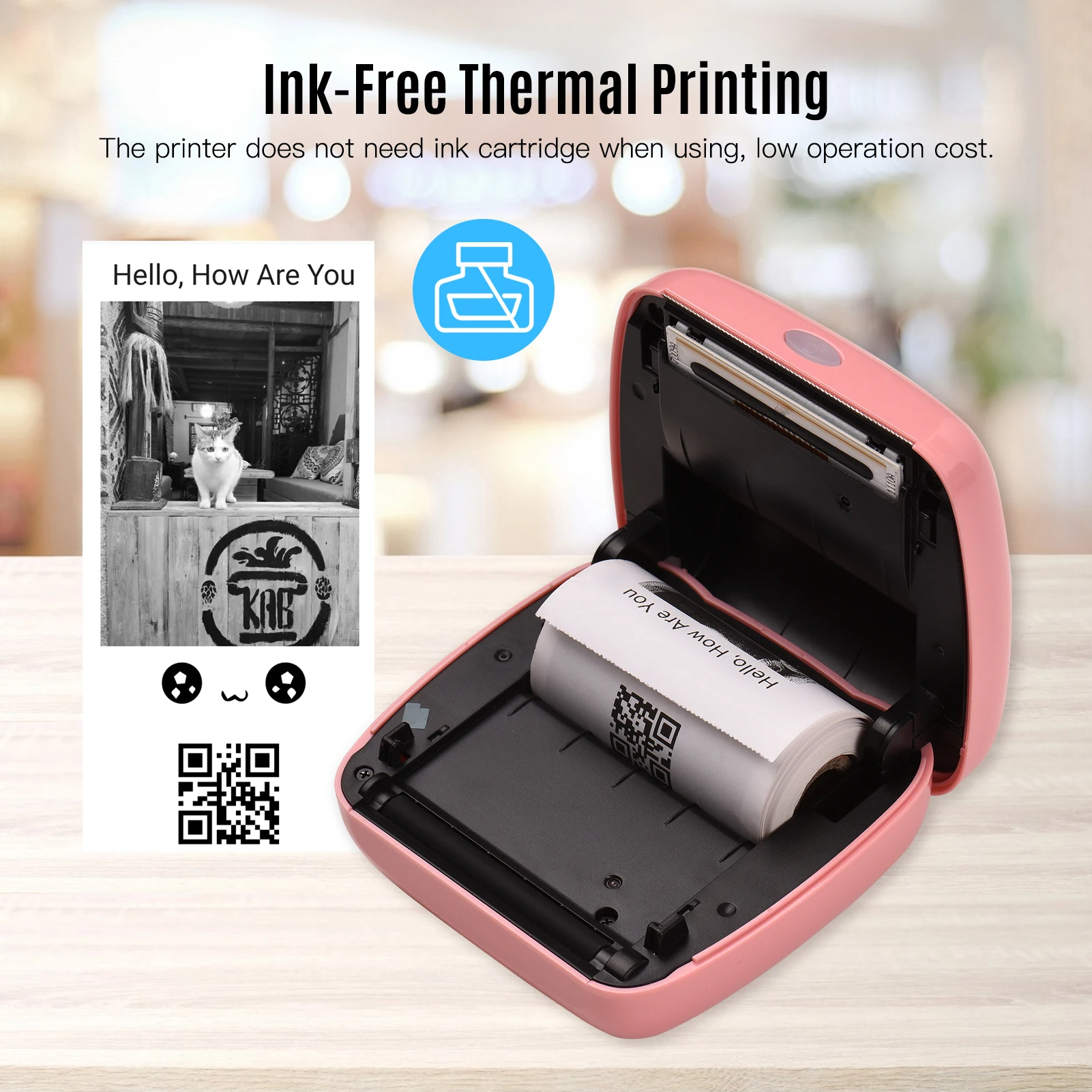 Термопринтер L20 устройство для печати этикеток 2 дюйма 58 мм Android iOS Windows |