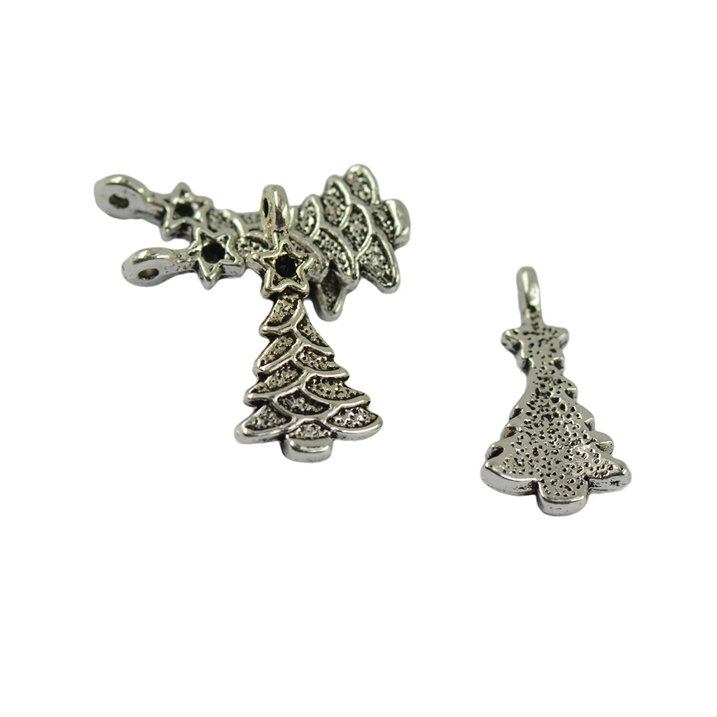 

50 шт., подвески для новогодней елки, 21 мм