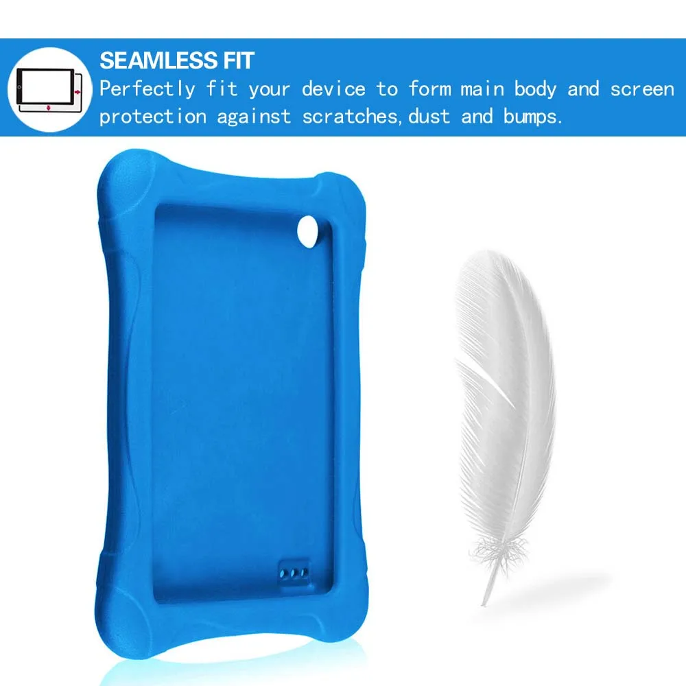 Чехол для планшета Fire 7 (5/7/9 поколения) — детский безопасный противоударный чехол