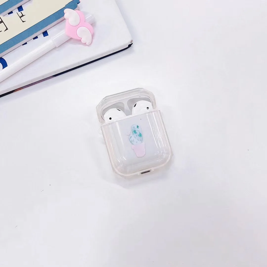 3 Чехол OTTWN с фруктовым узором для Airpods, милый чехол для наушников для Apple AirPods, bluetooth-гарнитура, Мягкий ТПУ силиконовый чехол - Цвет: 3
