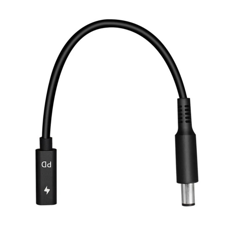 

Cable USB Type C to 7.4x5.0mm Dc Jack Converter for Dell Latitude E7406 E7450