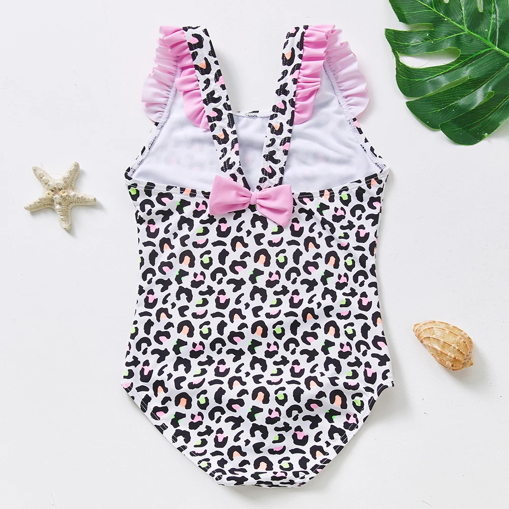 Новый 2021 одежда для купания девочек детей от 2 до 9 лет малышей купальный костюм