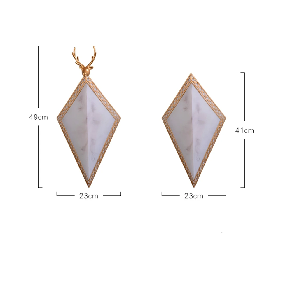 Современная светодиодная настенная лампа с оленем скандинавские креативные