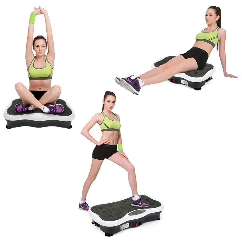

Vibration Fitness Massager Exercise Fitness Slim Vibration Machine Trainer Plate Platform Body Shaper Portable Fitness Equipment
