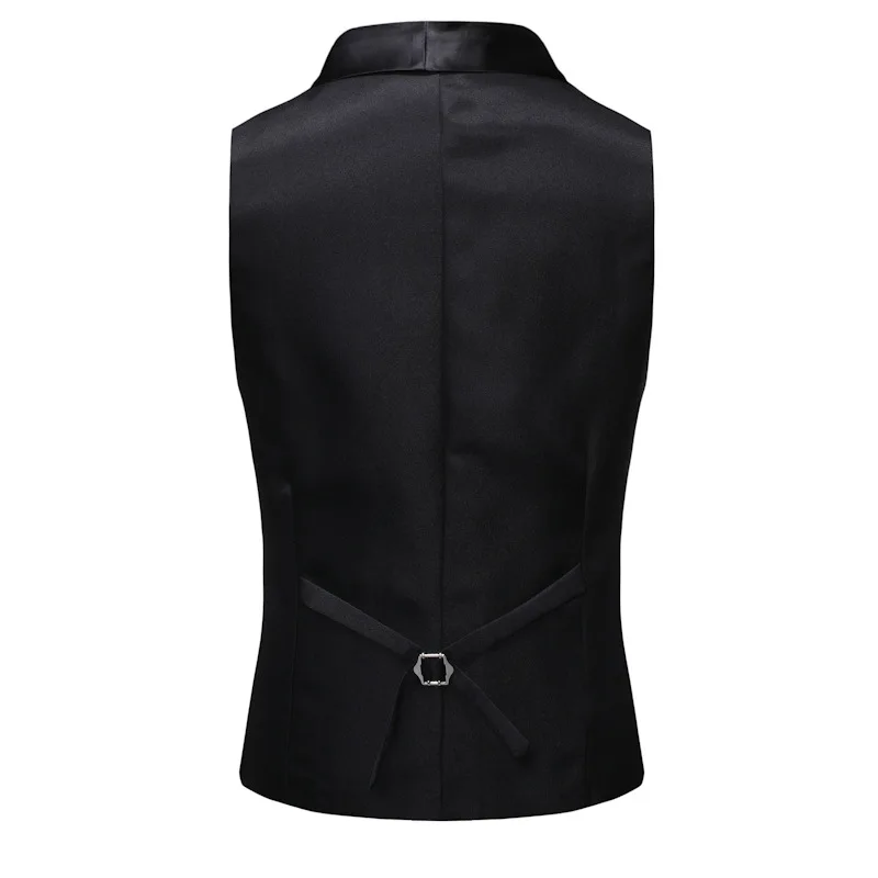 

European size men's contrast color men's suit tuxedo sleeveless vest