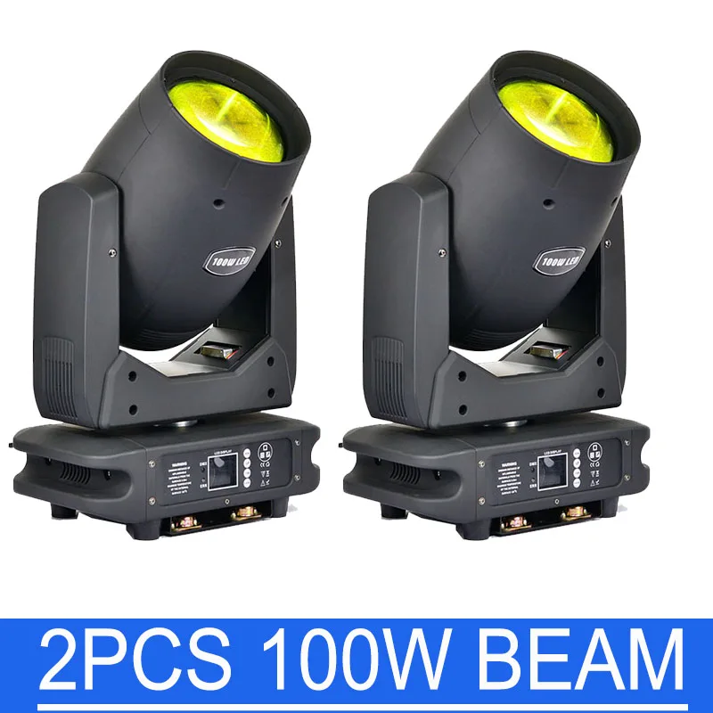 2 шт./лот 100 Вт СИД луча Шарпи Лира движущаяся голова луч света для сценического