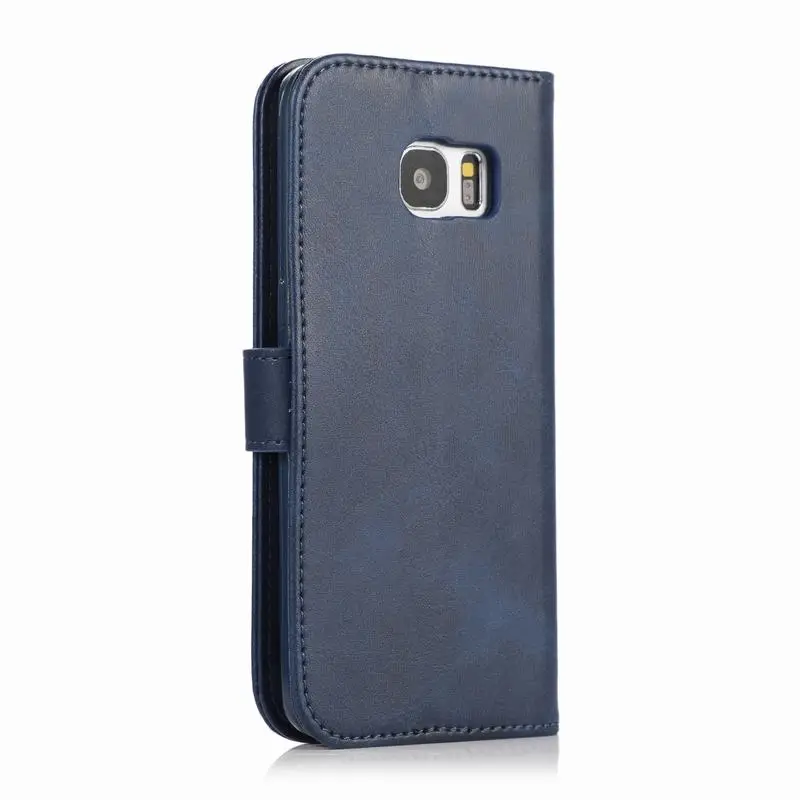 Кожаный чехол для samsung Galaxy S7 S6 Edge S8 S9 S10 Plus S10 E 5G, роскошный винтажный Простой Футляр, чехлы для телефонов