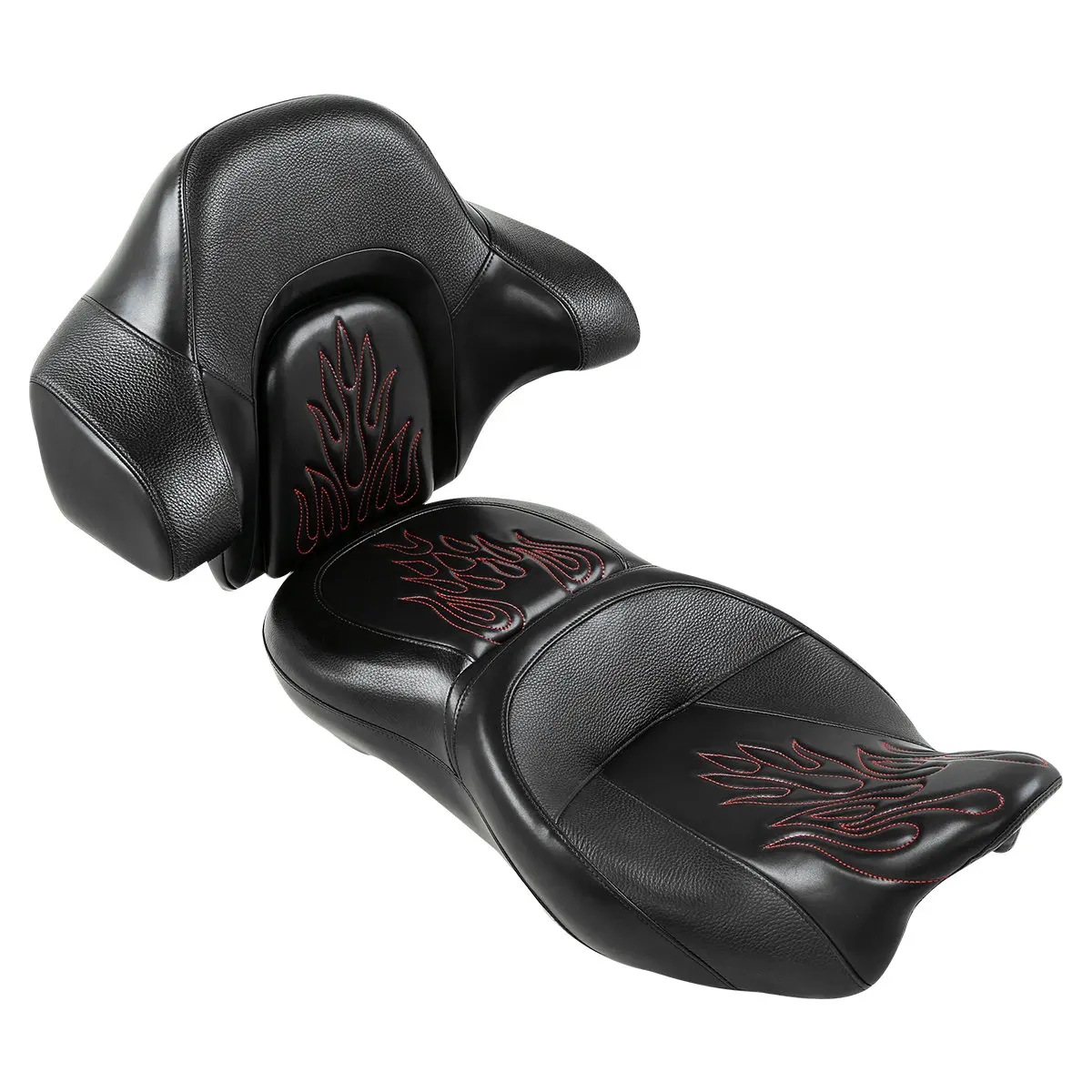 Подголовник на два сиденья для мотоцикла Harley Touring Street Electra Glide Road King Ultra Limited CVO 2009-2020