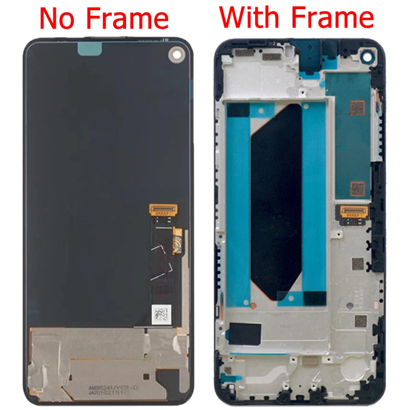 Pantalla LCD Original Pixel 4A para Google Pixel 4A 4G 5G, pantalla LCD con marco Pixel 4A 4G 5,81 ", Pixel 4A 5G 6,2"-1