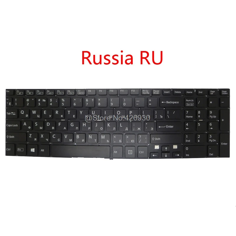 Ноутбук RU UK GK SP IT клавиатура для SONY VAIO SVF152 SVF153 149239621GB 149239591GR 149239561RU 149239671ES 149239661IT