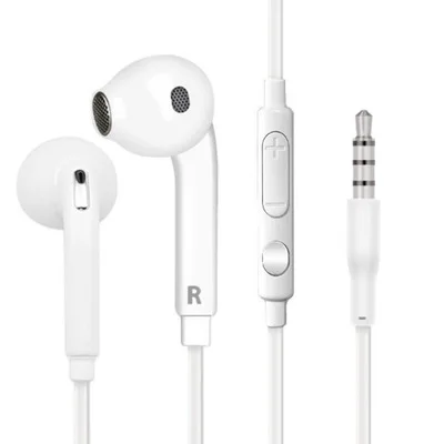 Высококачественная S6 гарнитура универсальные проводные наушники с микрофоном