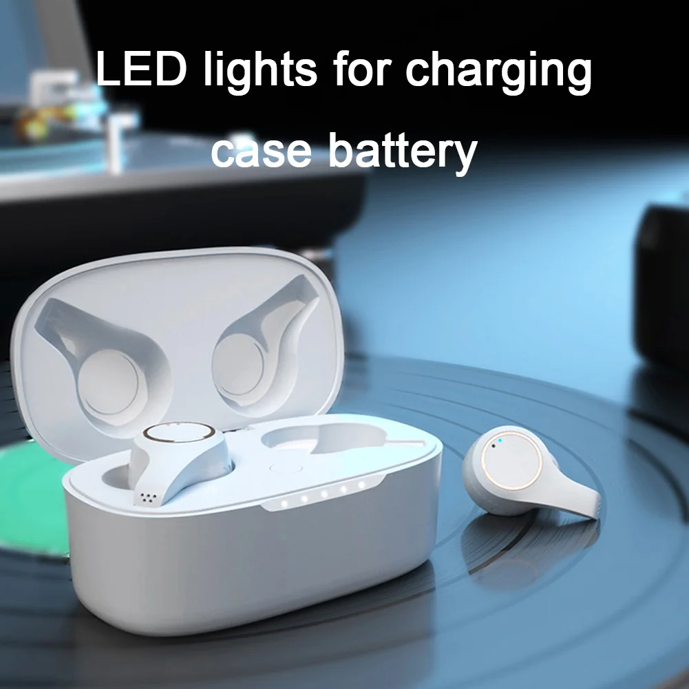 

Wireless Headphone Active Noise Reduction Touch Control Semi-in-ear Earphones