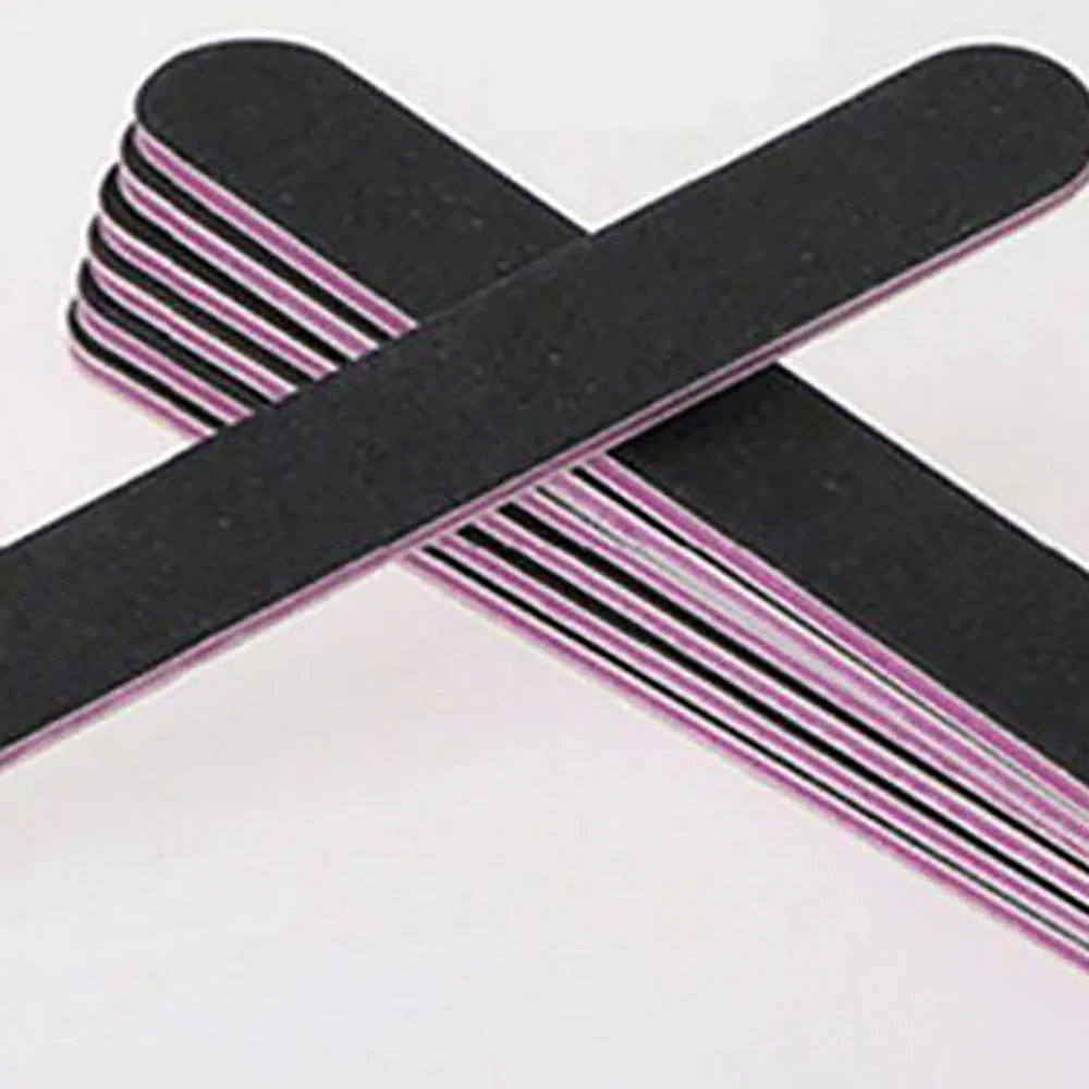 

25pcs Nail Files 100/180 Sanding Buffer Block Pedicure Manicure Buffing Polish Beauty Tools Professional Nail Files