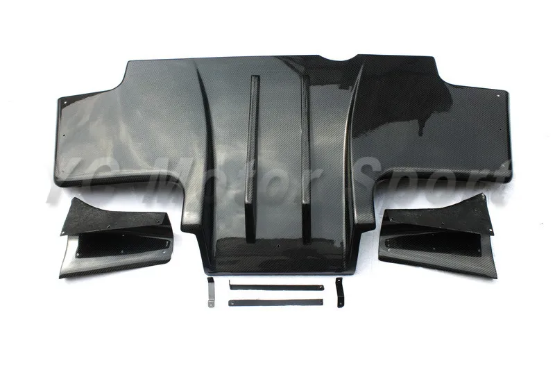 

Car Accessories Carbon Fiber TS Type2 Style Rear Diffuser 5pcs with Metal Fitting Accessories Fit For 1995-1998 R33 GTR