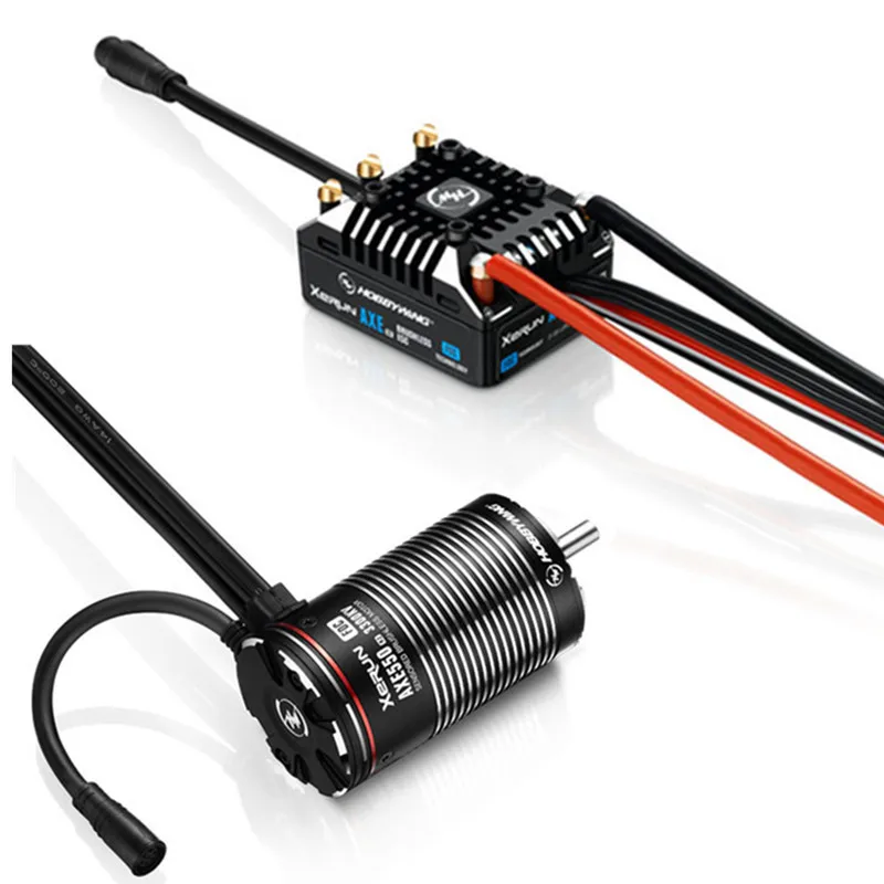 Двигатель Hobbywing XERUN AXE R2 80A бесщеточный ESC &amp 540L 2100KV 2800KV/ 550 3300KV водонепроницаемый