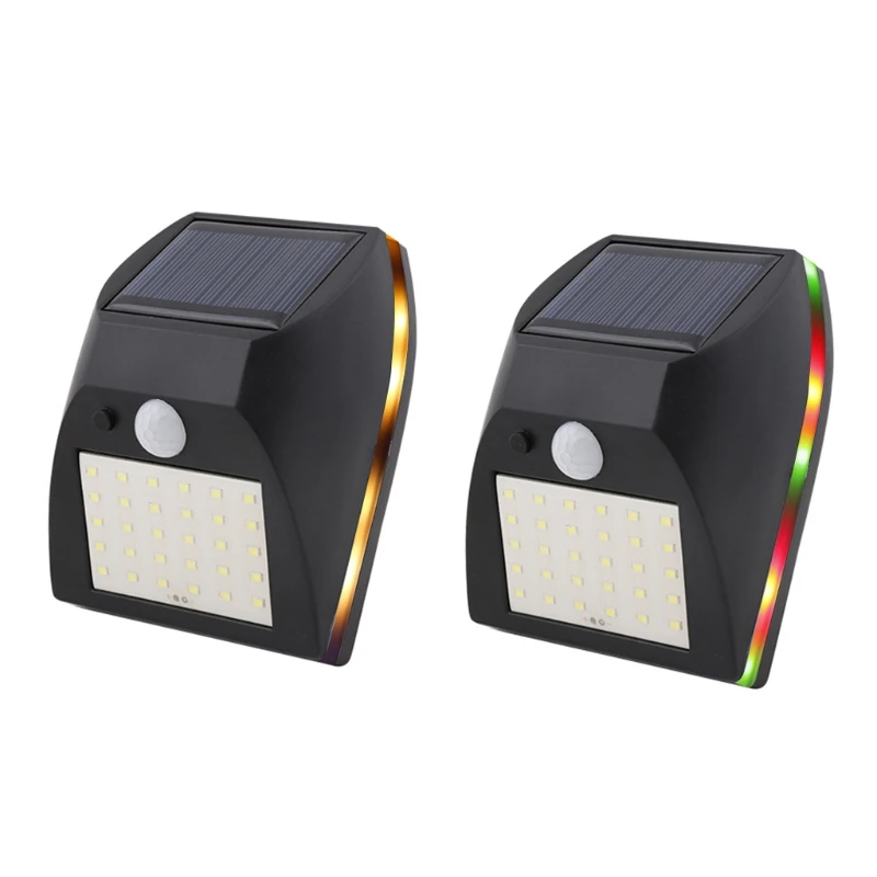 

Садовые фонари на солнечной батарее, 30 светодиодов, 2 цвета