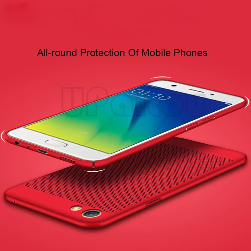 UPaitou теплоотвод чехол для OPPO R9 R9S R10 R11 F1S F3 Plus A37 A57 A59 Ультратонкий ПК Тонкий задней