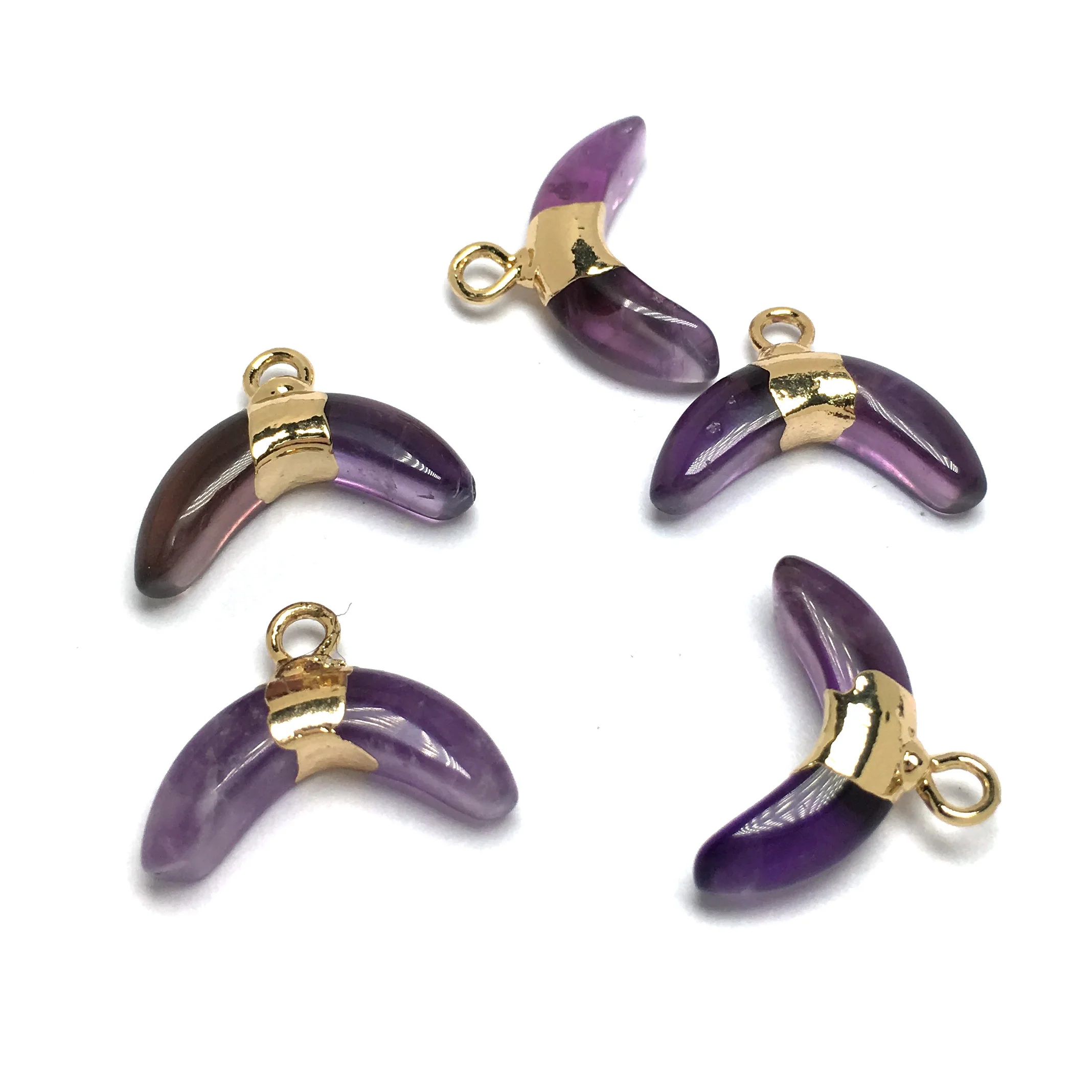 Ожерелье из натуральной искусственной кожи подвески в форме Луны для женщин