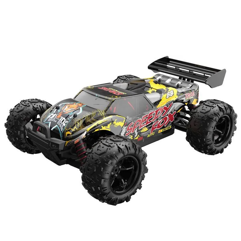 RC Car 50km/h Bigfoot Truck High Speed 4WD Monster Drift Radio Vehicles Remote Control Fast Off-road Children Toys Crawler Boys images - 6
