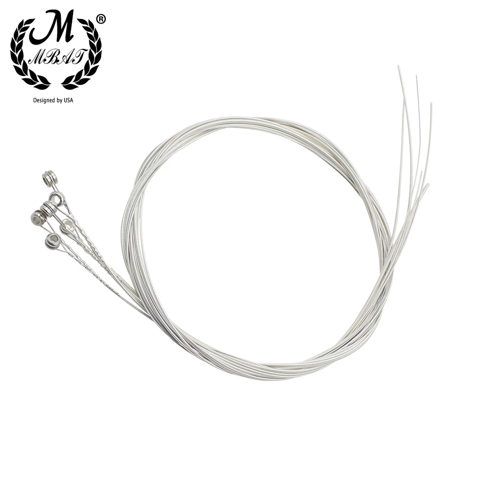 Комплект струн для акустической гитары M MBAT провод из нержавеющей стали