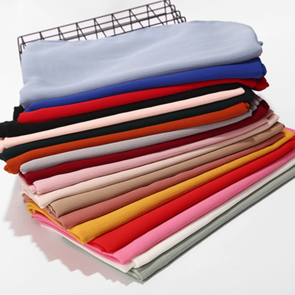 Женская повязка на голову AMYO простой банданна шифоновый мусульманский шарф