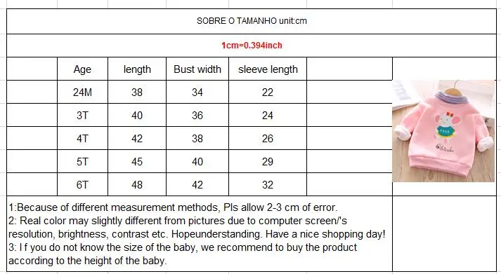 

Gooporson Winter Fleece Sweatshirt Cartoon Elephant Printed High Collar Warm Tops Fall Toddler Girls Clothes Christmas Outfits