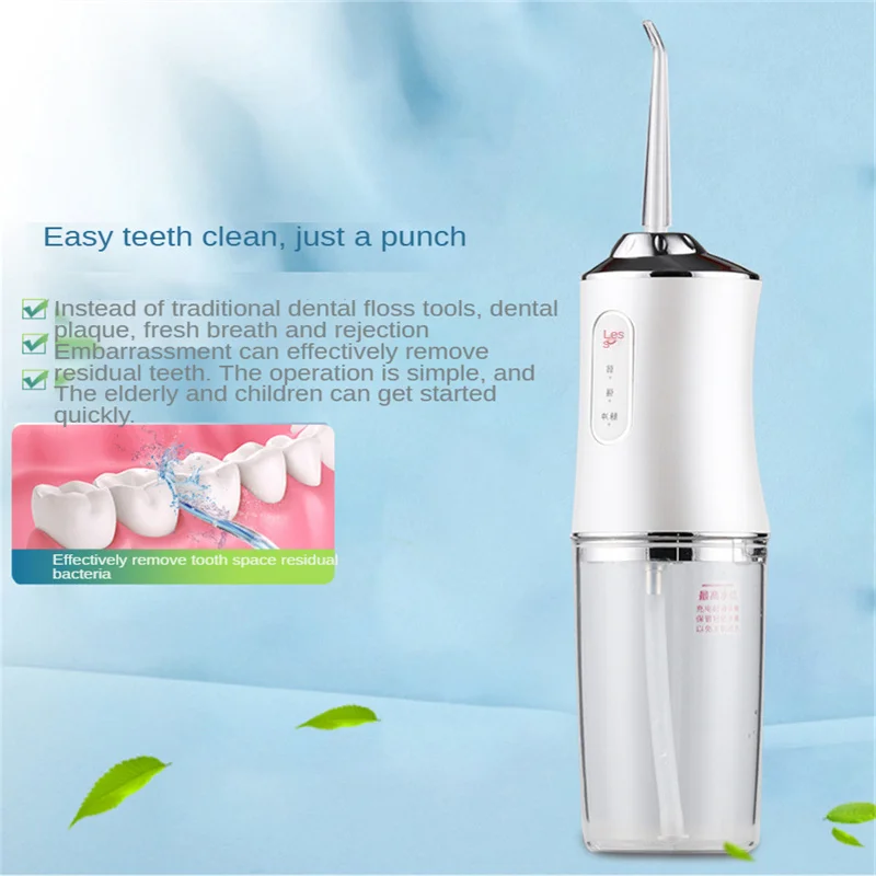 

Smart Portable Electric Flusher Household Water Floss Tooth Cleaner Smart Dental Calculus Oral Cleaning Care Specialist