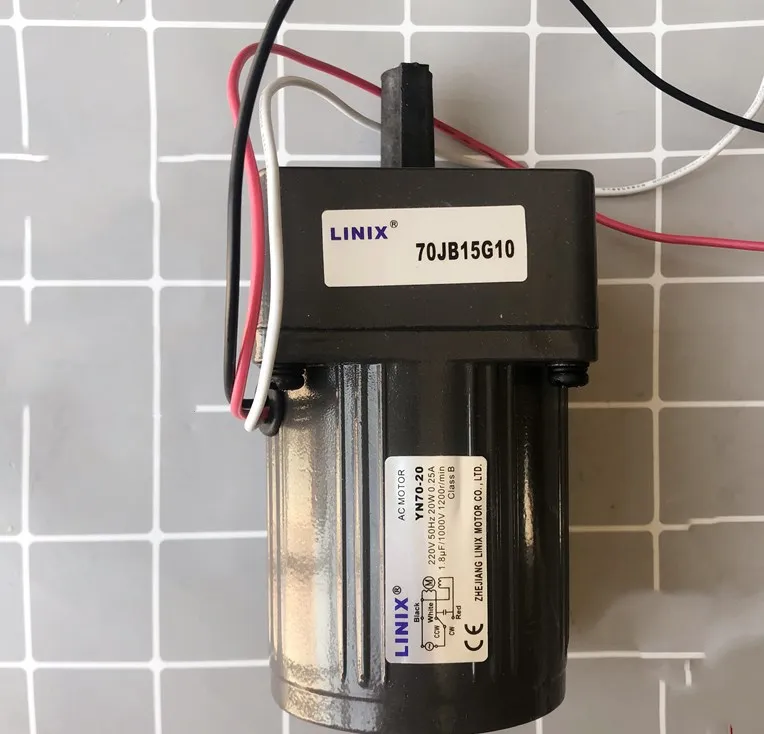 

Двигатель 70JB15G10 YN70-20/70JB10G10 YN70-25, 220V
