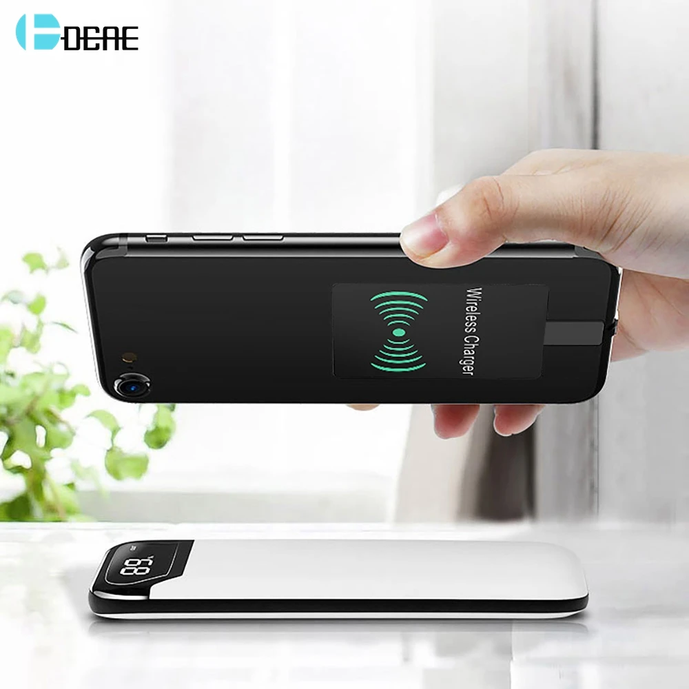 QI беспроводной приемник зарядного устройства Micro usb type C адаптер для зарядки iPhone 5 5 S SE 6 6s 7 Xiaomi Redmi Note 7 5 samsung J7 huawei