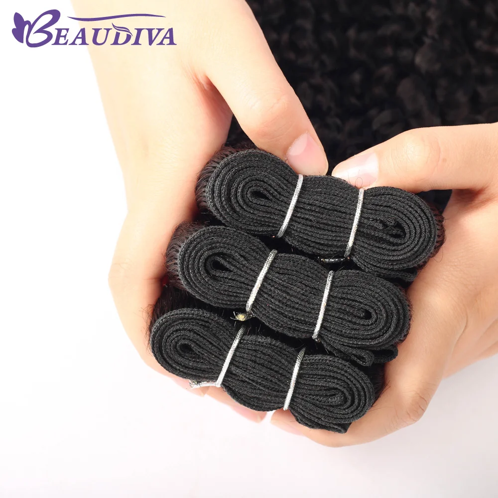 Beaudiva-бразильский ремень с волнистыми волосами на молнии Реми |