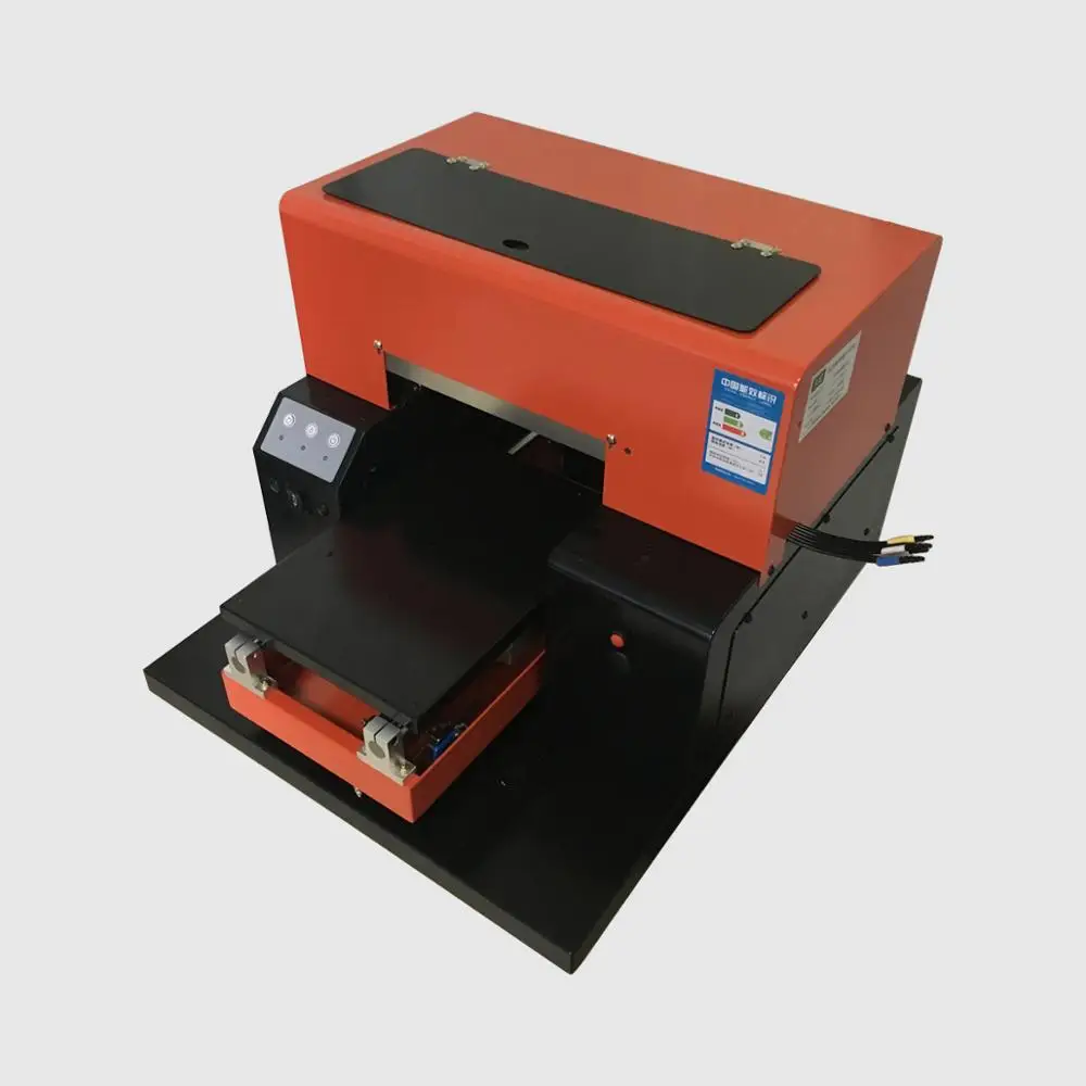 Умный УФ планшетный принтер формата А4 для чехлов телефонов струйная печатная