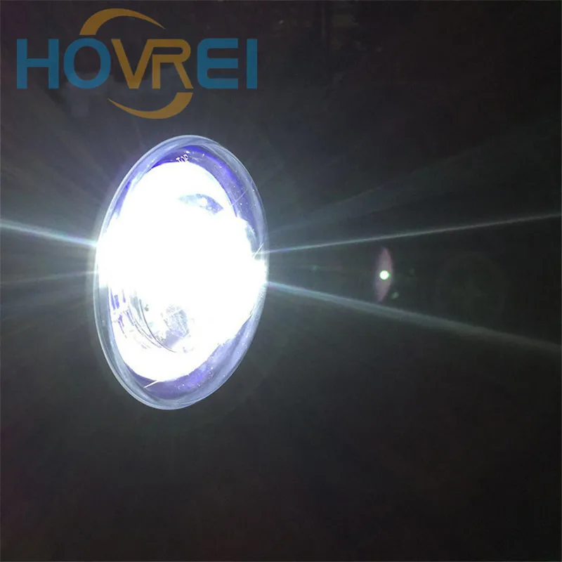 6 5 &quotУниверсальный Ретро мотоциклетный светодиодный передний фонарь ангельские