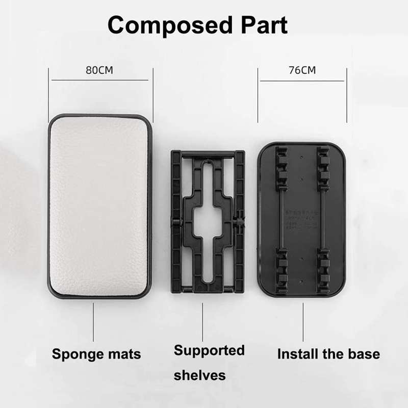 Автомобильный подлокотник левая Опора под локоть ручка повышающая Pad анти