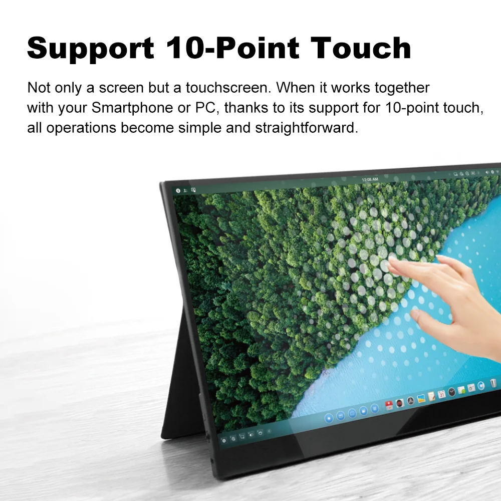 Портативный монитор дисплей Мобильный телефон для ноутбука расширения