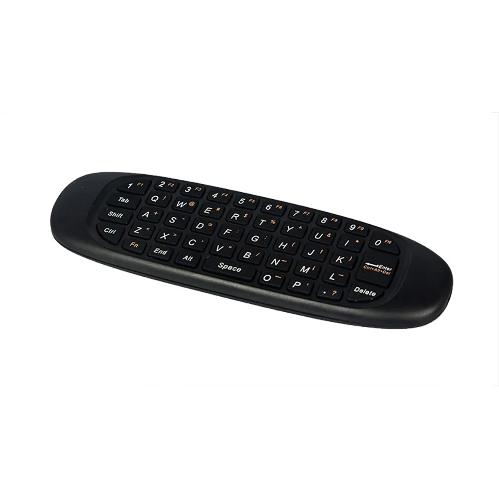 C120 2,4 ГГц Беспроводная Fly Air mouse Русский Английский C120 перезаряжаемая клавиатура гироскоп пульт дистанционного управления для android tv BOX