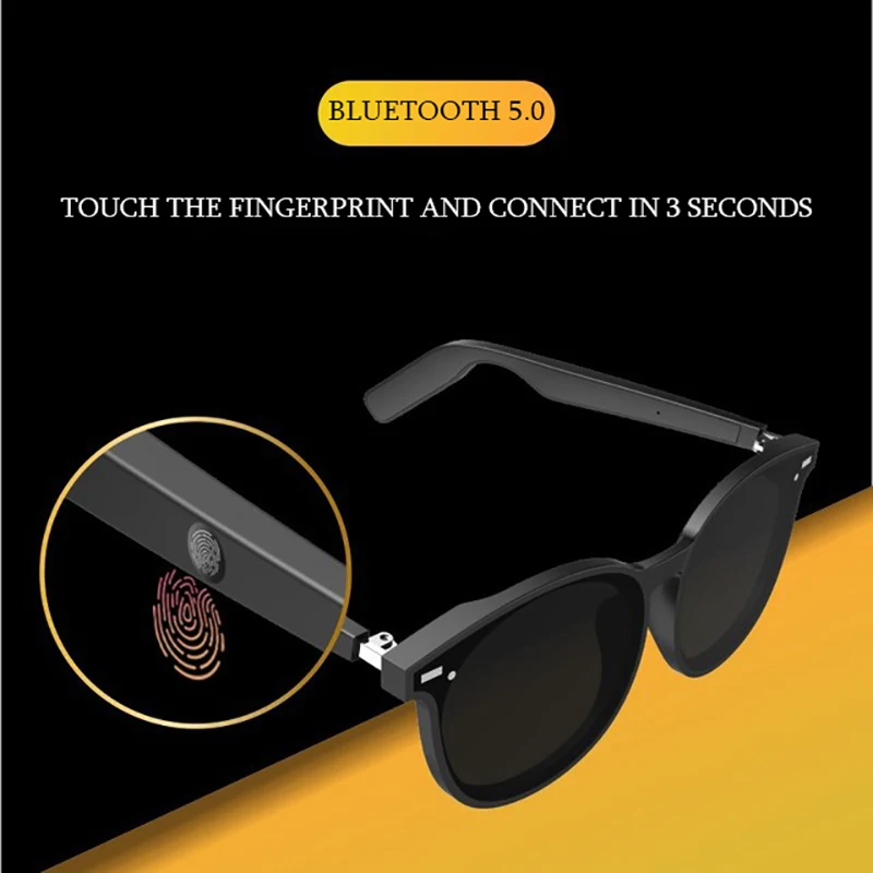 저렴한 스마트 선글라스 선글라스 착용 5.0 무선 블루투스 헤드셋 Binaural 전화 방수 소음 감소 스테레오