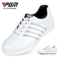 2022 new pgm golf shoes women%e2%80%99 s sports shoes waterproof and anti skid lace up breathable pu upper white casual sports shoes