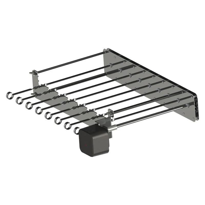Stainless Steel Automatic Rotating Grill Charcoal Barbecue Smokeless Electric BBQ Machine | Дом и сад