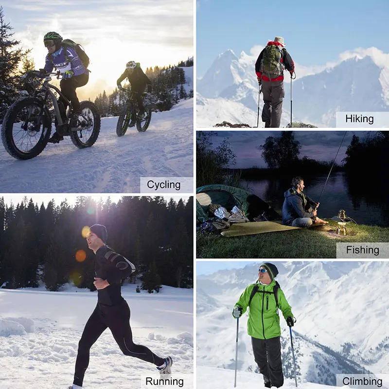 Спортивный костюм INBIKE мужской зимний Термальный ветрозащитный
