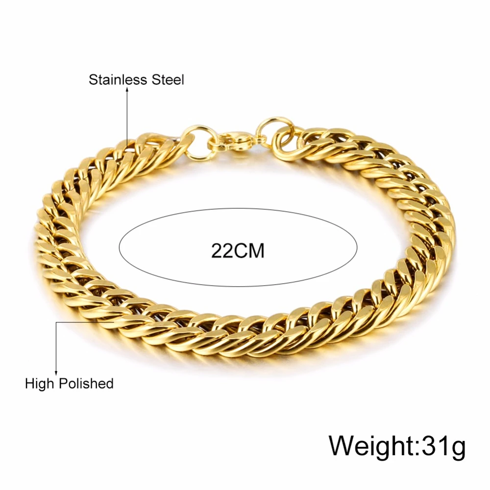 2021 модные ювелирные изделия винтажные браслеты из нержавеющей стали с золотой